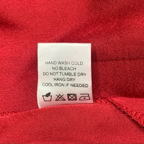 Lovers + Friends Caspian Red Lace Shift Mini Dress XS - Picture 14 of 14